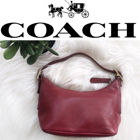red coach purse small